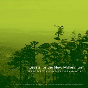 IUFRO - Policy Brief - Forests for the New Millennium - Making Forests ...