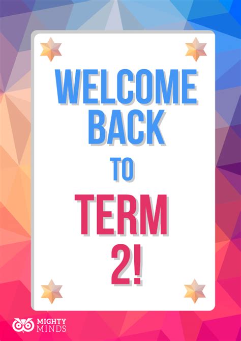 Image result for First Week of Term Part 2