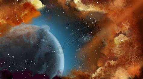 36 宇宙星球太空CG插画-太空-星球图片预览 | 10wallpaper.com