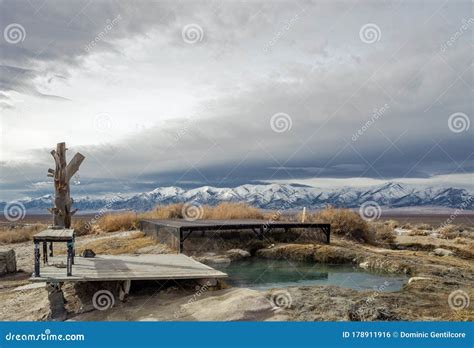 Spencer Hot Springs stock photo. Image of metal, lithium - 178911916