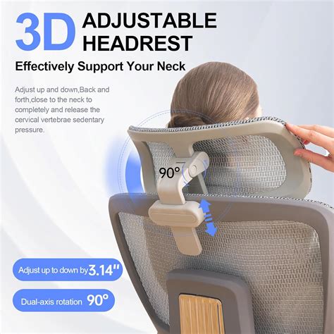 Koorbiir Ergonomic Office Chair High Back Home Computer Mesh India | Ubuy