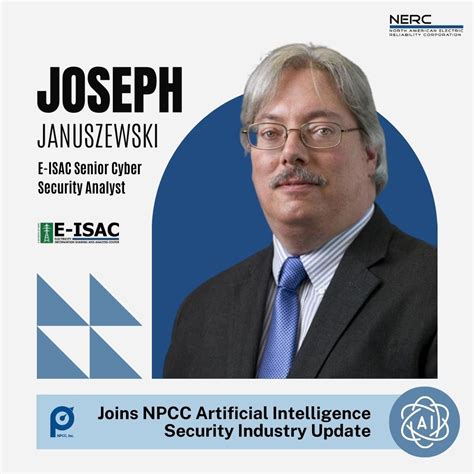 E-ISAC Senior Cyber Security Analyst, Joseph Januszewski, participated ...