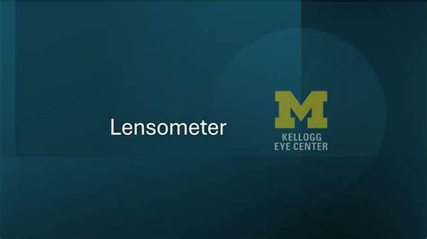 Image result for Using a Lensometer