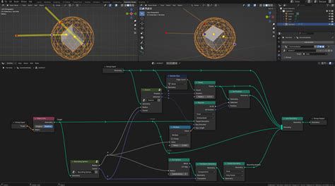 Geometry nodes: Raycast in two opposite directions simultaneously ...