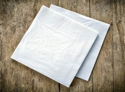 Amanya Enterprises Tissue 1 ply (Pack of 6) White Paper Napkins - Buy ...