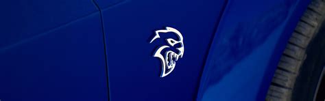 Download wallpaper Dodge, Challenger, close-up, Hellcat, badge, Dodge ...