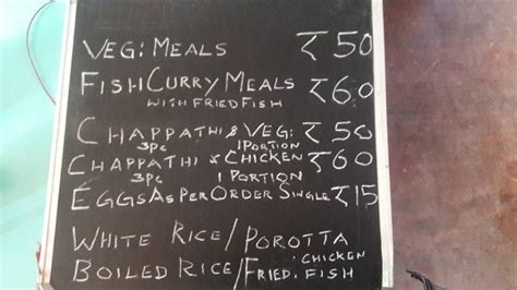 Menu at Kappa Restaurant, Bengaluru, XMM5+935