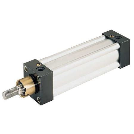 Speedaire Air Cylinder, 1 1/2 in Bore, 3 in Stroke, NFPA Double Acting ...