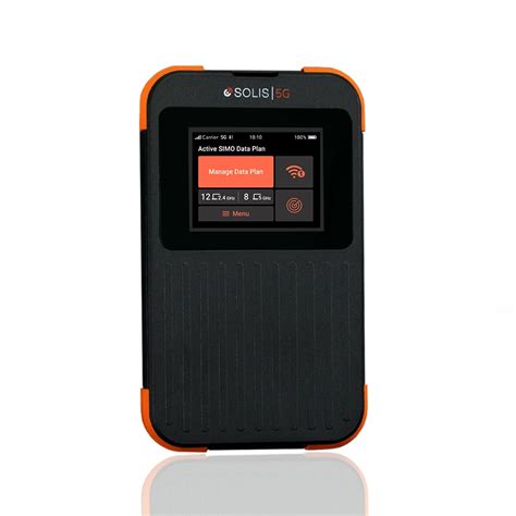 SIMO Solis 5G WiFi Mobile Hotspot for Travel, Local and International ...