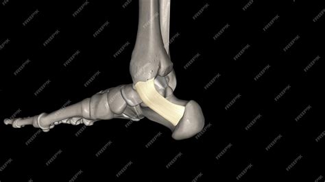Premium Photo | The flexor retinaculum of the foot extends from the medial malleolus above to ...