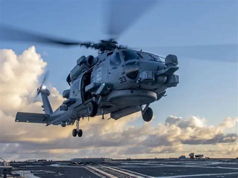 Role of MH-60 Romeo helicopters in the Indian Navy - MH-60 Seahawk role ...