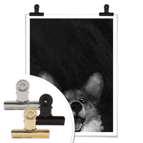 Poster Graves - Sausage Fox Corgi | wall-art.com