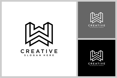 Initial Letter W Logo Vector Design Graphic by dunia8103 · Creative Fabrica