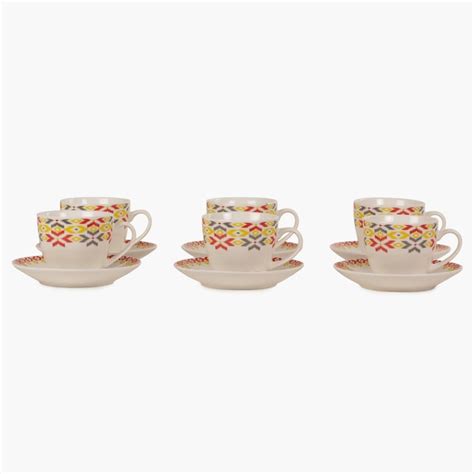 Buy Merida Cup And Saucer Set Of 6 from Home Centre at just INR 1600.0