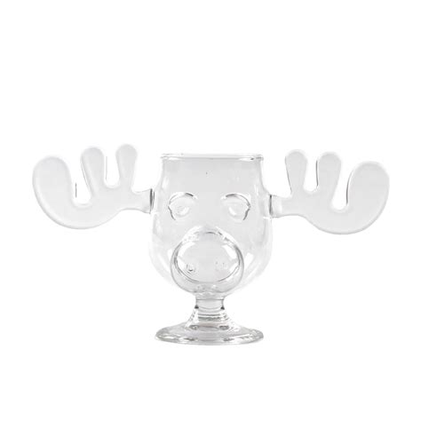 National Lampoon's Christmas Vacation Griswold Moose Mug, 8 oz, Clear ...