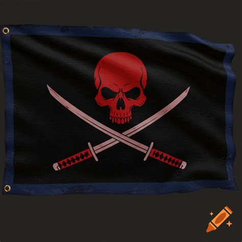 Spanish style pirate flag for martial artists and snipers on Craiyon