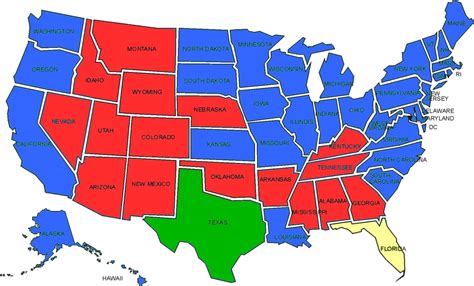 USA Map Chef | Printable Map Of USA