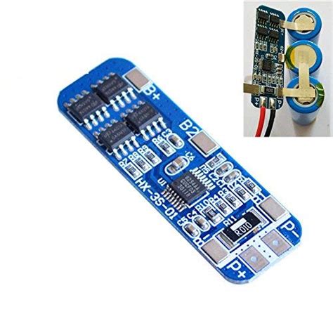 CentIoT - 3S 8A 11.1 12.6V Battery Charging Module PCB BMS Protection ...
