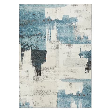 Garvee Machine Washable Non Slip Backing Foldable Area Rug for Living ...