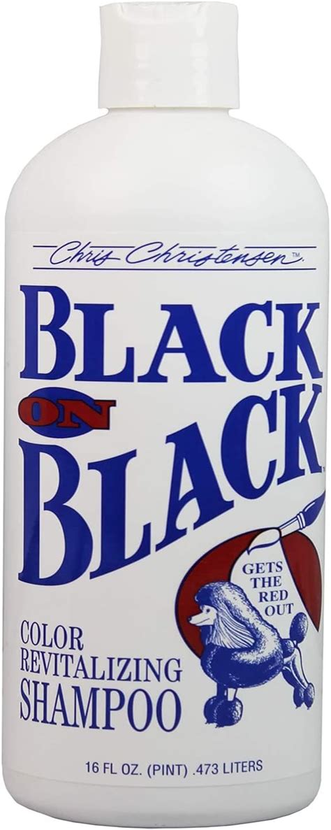 Buy Chris Christensen Black On Black Color Revitalizing Dog Shampoo ...