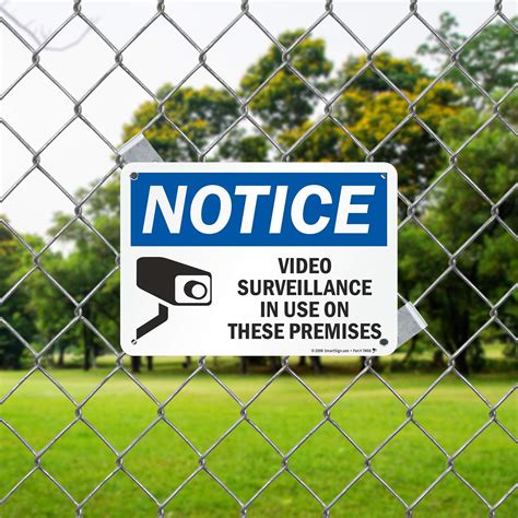 Buy SmartSign Notice - Video Surveillance in Use on These Premises Sign ...