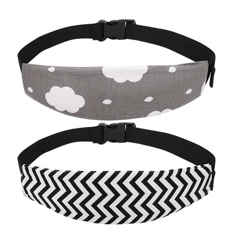Buy Accmor Baby Carseat Head Support Band Strap 2 Pack for Carseats ...