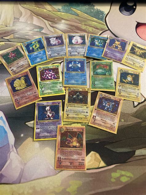 Image result for Mini Pokemon Cards First Edition