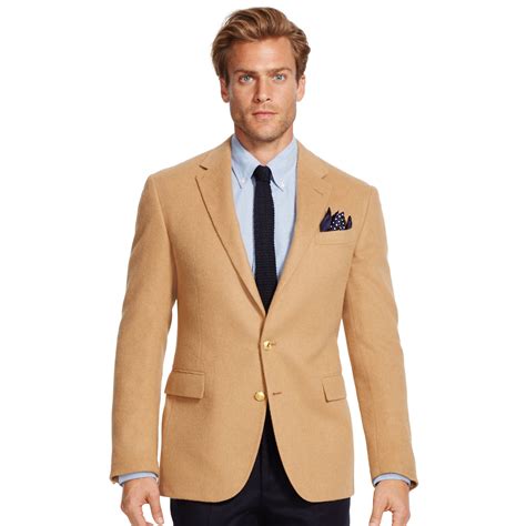 Polo Ralph Lauren Polo I Camel Hair Sport Coat in Natural for Men | Lyst