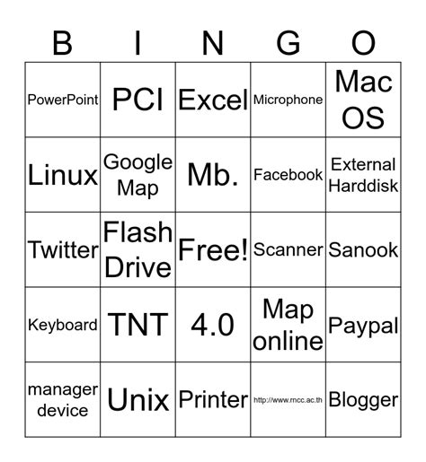 Image result for Computer Bingo