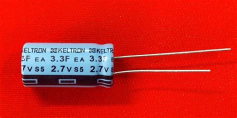 3.3F 2.7V Super Capacitor Ultra Capacitor Farad KELTRON ETA2179 ...