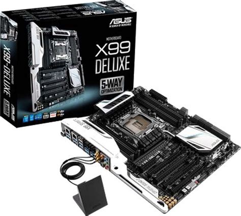 ASUS X99-DELUXE LGA 2011Socket ATX Intel X99 Chipset DDR4 Motherboard ...