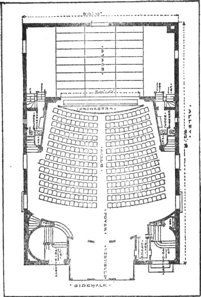 Proscenium Ground Plan 的图像结果