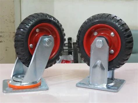 Rubber Wheel - Heavy Duty Solid Rubber Wheel Manufacturer from Ahmedabad