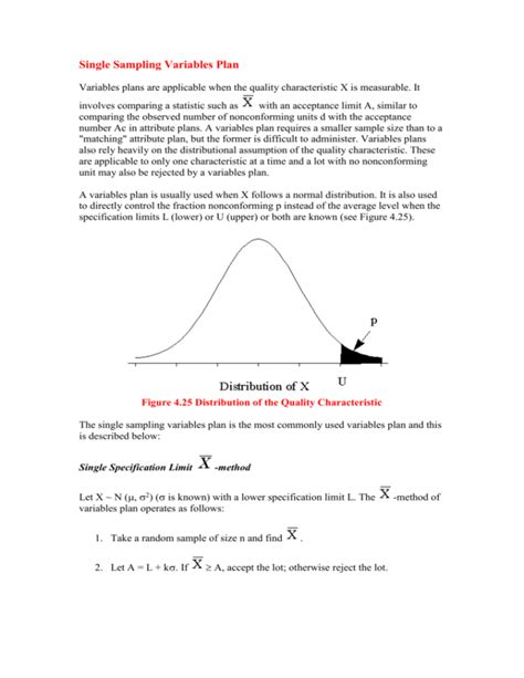 Image result for Variables Sampling Plan