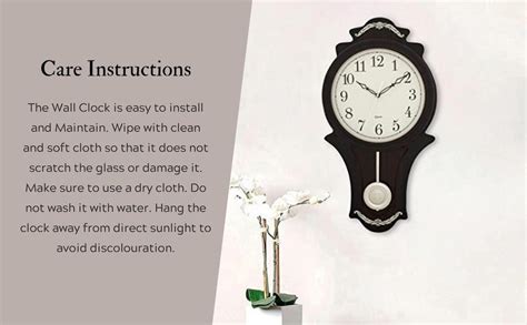 Buy CHRONIKLE Decorative Vertical Decorative Wooden Case Analog ...