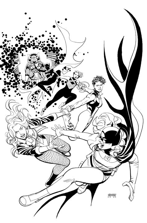 Birds of Prey #9 cover AP by Leonardo Romero, in Chiaroscuro Studios's ...