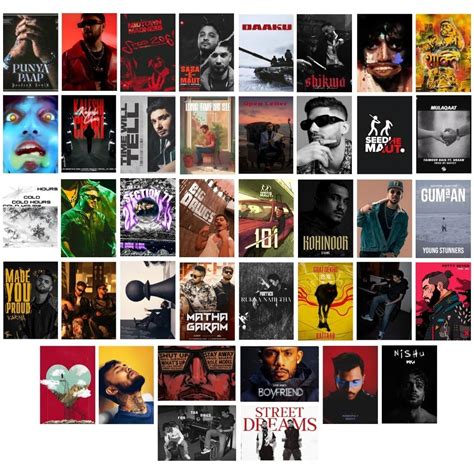 Desi Hip Hop (Set of 40) | DHH Mini Posters (15 x10 cm) | Mini Posters ...
