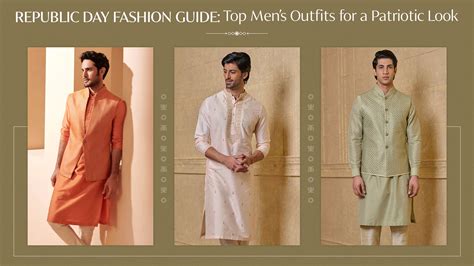 4 Stylish Republic Day Outfits for Men to Uplift Your Patriotic Look ...