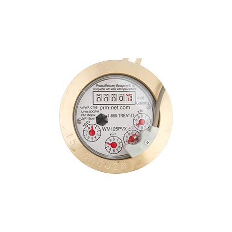 PRM 2 Inch Multi-Jet Brass Totalizing Water Meter with India | Ubuy