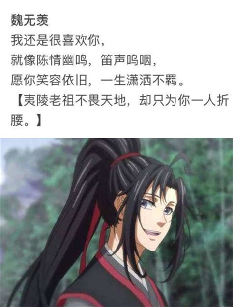 魔道祖师:全员专属"告白诗句",魏无羡很甜蜜,薛洋句句藏心酸_金凌