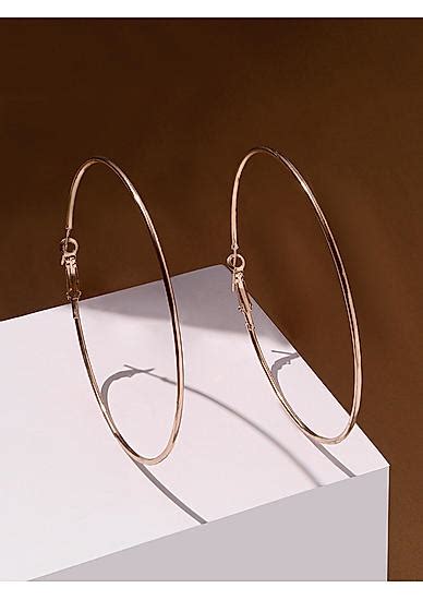 Buy Largest collection of Hoop Earrings @ Best Price