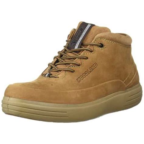 Woodland Men's Cashew Brown Leather Mid Boot-39 EU (GB 3451119) Price ...