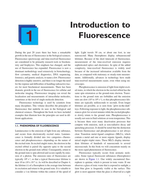 Fluorescence Spectroscopy Book 的图像结果