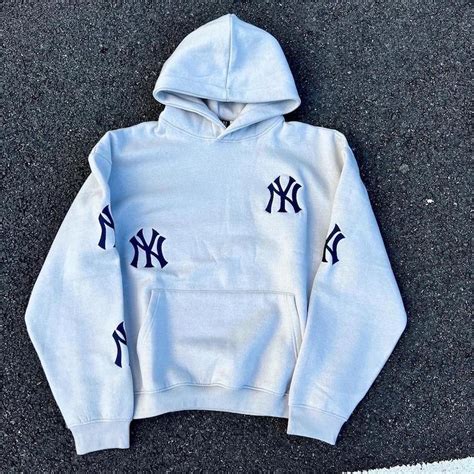 New York Yankees Hoodie Vinyl logos High quality... - Depop