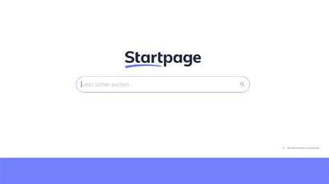 Startpage (Ixquick) als Startseite & Standardsuchmaschine festlegen