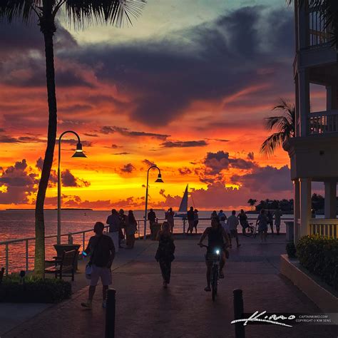 Sunset Celebration at Mallory Square Key West Florida | HDR Photography ...