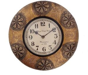 wooden palm Analog 30 cm X 30 cm Wall Clock Price in India - Buy wooden ...