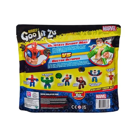 Heroes of Goo Jit Zu Marvel Versus Pack - Ultimate India | Ubuy