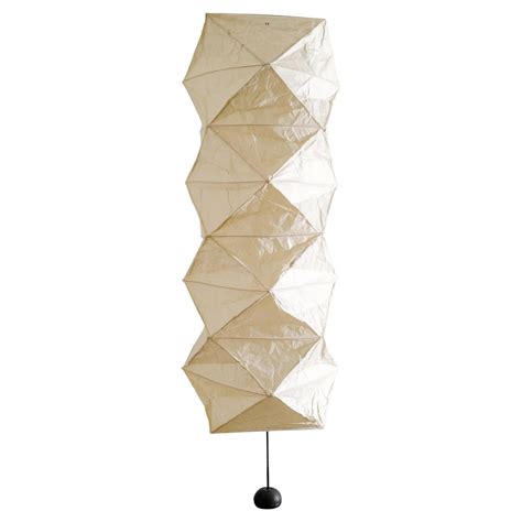 Isamu Noguchi, Early "Akari" Floor Lamp, Washi Paper, Bamboo, Iron ...