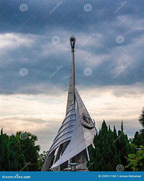 Plaza Mercu Tanda Is Located In Putra Perdana Park, Stock Photography ...
